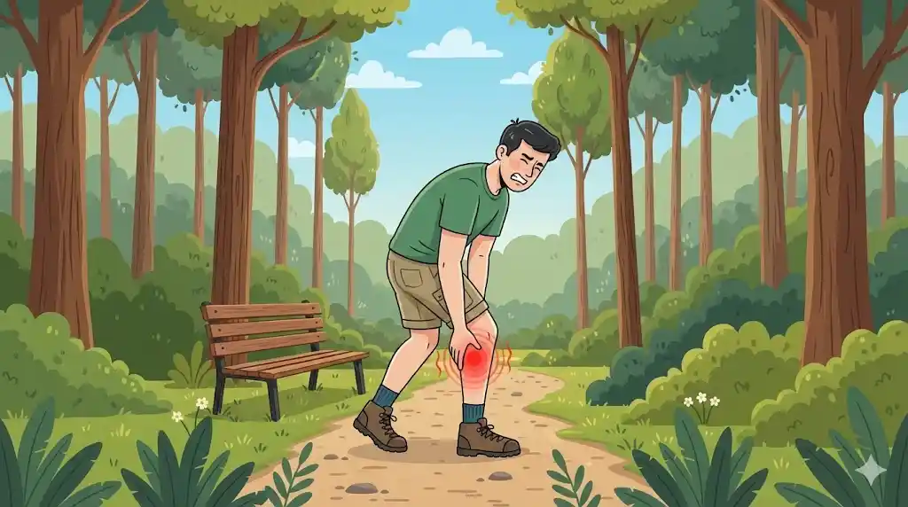 Dor na Panturrilha que Aperta e Queima ao Caminhar: Por Que Não Passa?